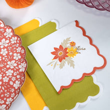 Load image into Gallery viewer, Earth Tone Scallop Guest Towels

