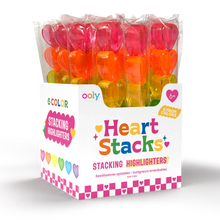 Load image into Gallery viewer, Heart Stacks: Stacking Highlighters
