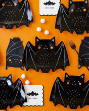 Load image into Gallery viewer, BAT1040 -  Freakin' Bats Bat Shaped Paper Plate
