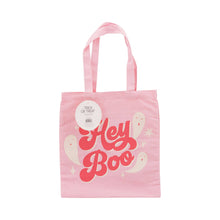 Load image into Gallery viewer, PLCB127 - Hey Boo 12x12 inch Canvas Bag
