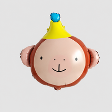 Load image into Gallery viewer, Party Animal Balloons: 22" Star Red Stripe Ball / One Size

