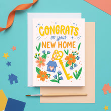 Load image into Gallery viewer, Congrats on Your New Home Card – Housewarming
