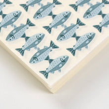 Load image into Gallery viewer, Fish Pattern Guest Towels
