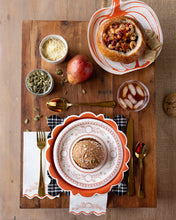 Load image into Gallery viewer, Falloween Pumpkin Shaped Paper Plate

