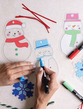 Load image into Gallery viewer, PLKC132 - Christmas Icons Shrinkable Ornaments
