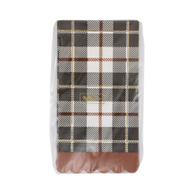 Load image into Gallery viewer, FAL1339 - Black Fall Plaid Dinner Napkin

