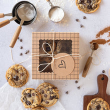 Load image into Gallery viewer, Made with Love Kraft Cookie Box
