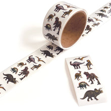 Load image into Gallery viewer, Dinosaurs Sticker - ROLL OF 50 MODULES
