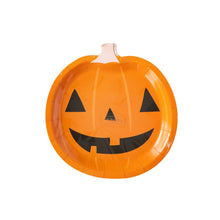 Load image into Gallery viewer, PUM1040 -  Hey Pumpkin Pumpkin Shaped Paper Plate
