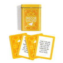 Load image into Gallery viewer, Indoor Busy Ideas Cards Deck of Cards/Storage Tin
