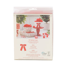Load image into Gallery viewer, PLCC2277 - Red Christmas Bows 5 oz Baking Cups
