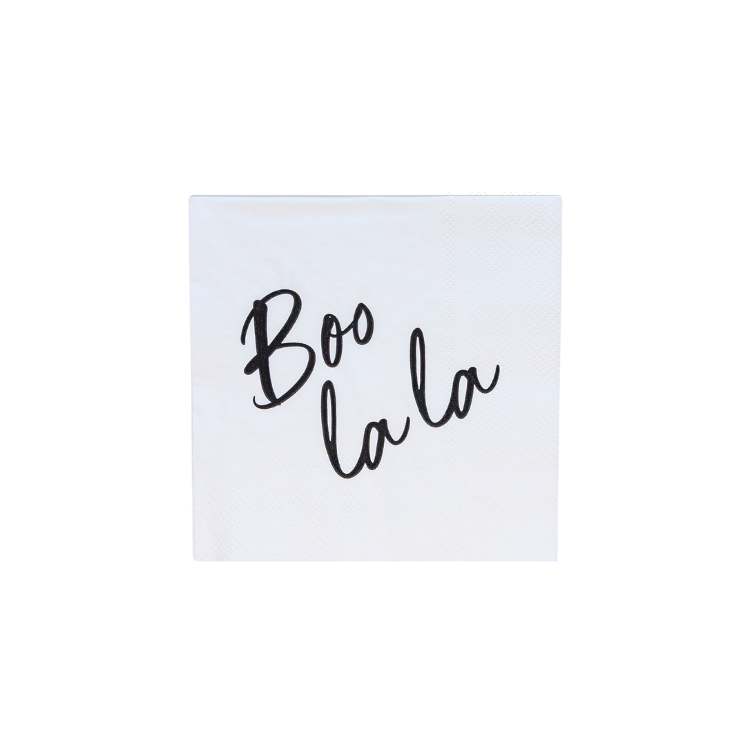 BOO LA LA COCKTAIL NAPKINS