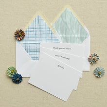 Load image into Gallery viewer, Assorted Foil Gratitude/Thank You Notecards
