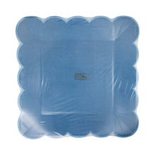 Load image into Gallery viewer, HAM1144 - Hamptons Blue Large Scallop 11" Paper Plate
