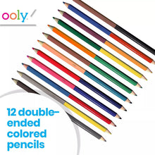 Load image into Gallery viewer, 2 Of A Kind: Double-Ended Colored Pencils
