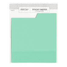 Load image into Gallery viewer, Tabbed Transparent Sticky Notes - Aqua
