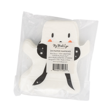 Load image into Gallery viewer, BQT1338 - Booquette Ghost Shaped Cocktail Napkin
