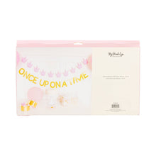 Load image into Gallery viewer, PLPRN01 - Princess Once Upon a Time Felt and Glitter Banner Set
