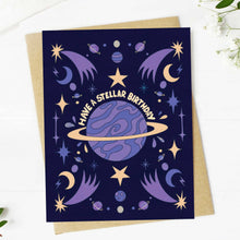 Load image into Gallery viewer, &quot;Have a stellar birthday&quot; Birthday Card
