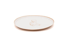 Load image into Gallery viewer, Beige Precious Baby Bear Dessert Plates
