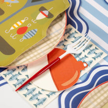 Load image into Gallery viewer, Fish Pattern Guest Towels
