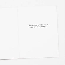 Load image into Gallery viewer, Chickadee New Baby Card
