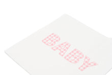 Load image into Gallery viewer, Pink Precious Baby Plaid Cocktail Napkins
