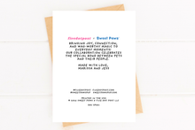 Load image into Gallery viewer, Sweet Pet Sympathy Card for Dog Loss Pet Parent Grief Card
