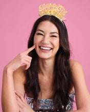 Load image into Gallery viewer, Golden Girl Birthday Headband - birthday party, accessory
