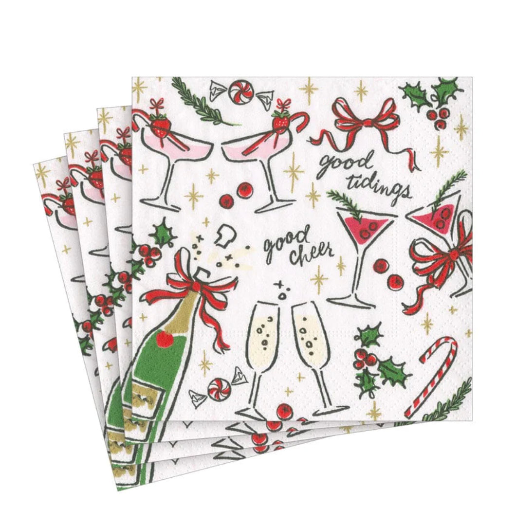 Let’s Be Merry - Napkin Cocktail