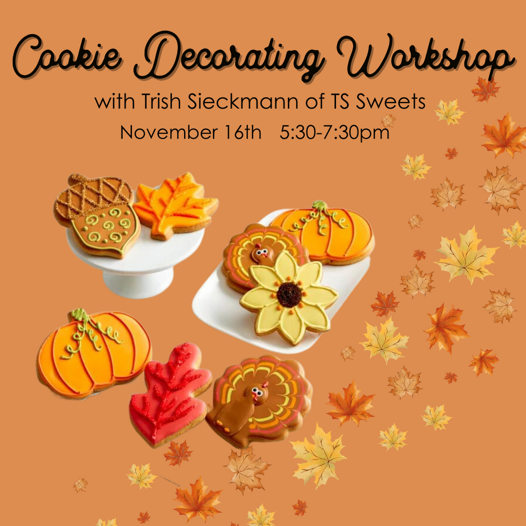 Fall Cookie Decorating 11/16