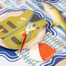 Load image into Gallery viewer, Fish Pattern Guest Towels
