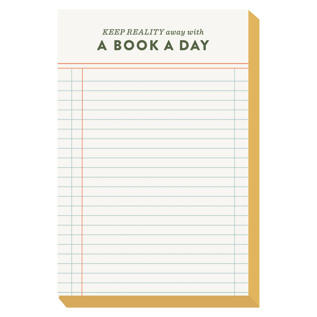 A Book A Day 4x6 Notepad