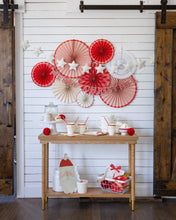 Load image into Gallery viewer, Believe Santa Head Melamine Platter
