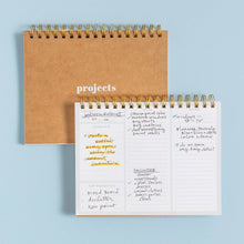 Load image into Gallery viewer, Spiral Project Planner
