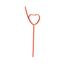Load image into Gallery viewer, RED HEART VALENTINE&#39;S DAY PARTY STRAWS

