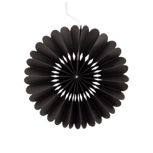 Load image into Gallery viewer, Black and White Party Fan Set
