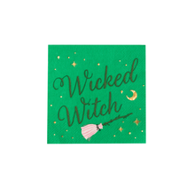 Load image into Gallery viewer, GOOD &amp; WICKED WITCH COCKTAIL NAPKINS
