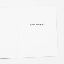 Load image into Gallery viewer, Tiger + Red Balloon Birthday Card
