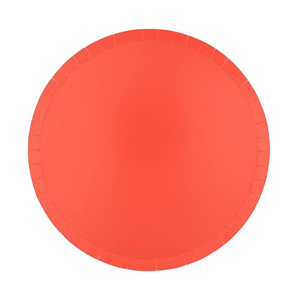 Shades Dessert Plates - Poppy