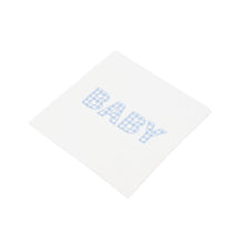 Load image into Gallery viewer, Blue Precious Baby Plaid Cocktail Napkins
