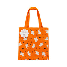 Load image into Gallery viewer, PLCB136 - Orange Ghosts 12x12 inch Canvas Bag
