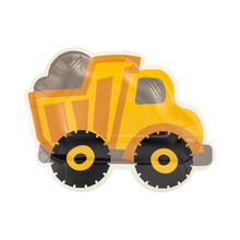Load image into Gallery viewer, Construction Dump Truck Shaped Plate
