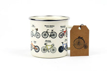 Load image into Gallery viewer, Bikes - Enamel Mug
