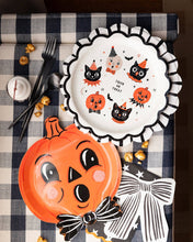 Load image into Gallery viewer, VHP1344 - Halloween Sketchy Stripes 11" Plate

