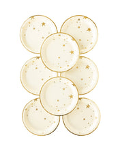 Load image into Gallery viewer, Baby Neutral Star 9&quot; Plates
