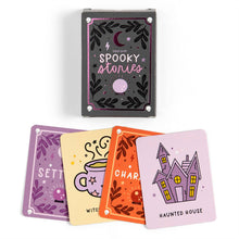 Load image into Gallery viewer, Spooky Stories Storytelling Prompts Card Game
