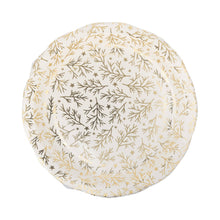 Load image into Gallery viewer, PLPL1833 - Gold Sprigs Paper Plate
