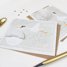 Load image into Gallery viewer, Pop-up Card - Stork - New Baby
