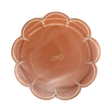Load image into Gallery viewer, WDT1341 - Scalloped Rust Paper Plates
